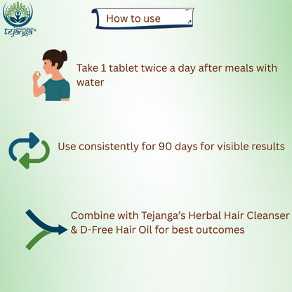 Tejanga’s Rich Hair Tablets